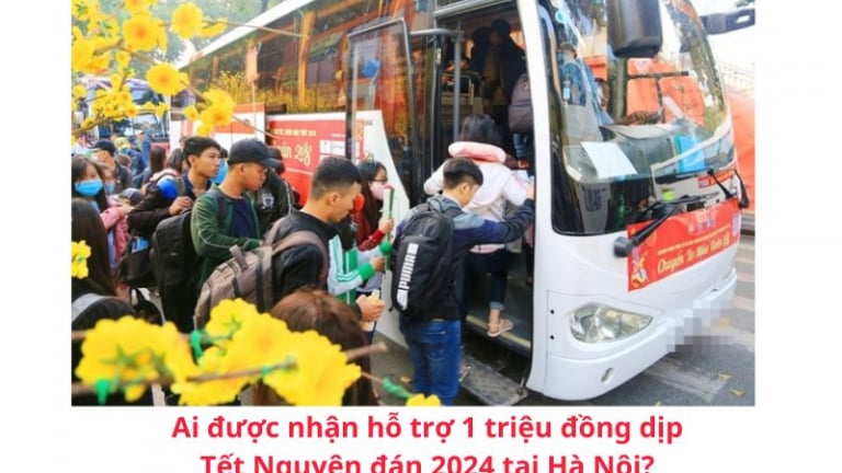 Ai được nhận hỗ trợ 1 triệu đồng dịp Tết Nguyên đán 2024 tại Hà Nội?