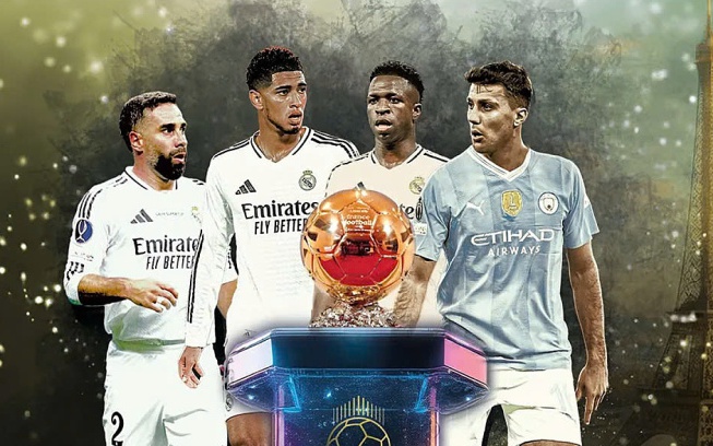 Quả Bóng Vàng 2024: 'Tôi chọn Rodri nhưng Vinicius sẽ được vinh danh'