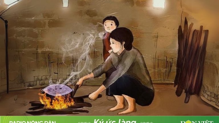 Nhớ ngọn lửa hồng mẹ sưởi ấm mùa đông