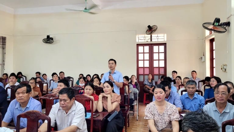Thanh Hoá đối thoại và tư vấn chính sách bảo hiểm xã hội tự nguyện, bảo hiểm y tế hộ gia đình với nông dân