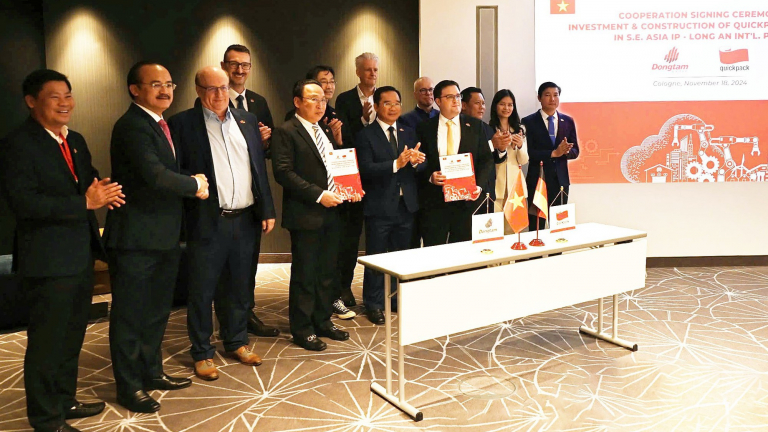 QuickPack - tập đoàn của Đức hé lộ lý do đầu tư 30 triệu euro vào KCN Đông Nam Á ở Long An