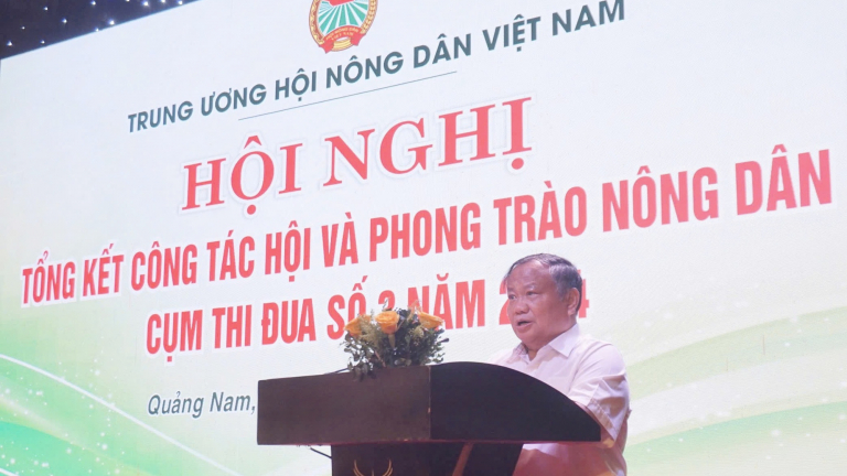 Phó Chủ tịch Hội NDVN Đinh Khắc Đính chủ trì hội nghị cụm thi đua số 3 tổ chức tại Quảng Nam