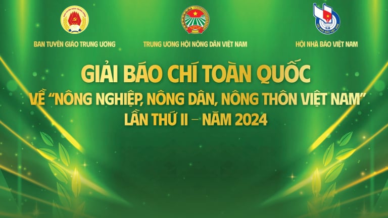 Vinh danh 42 tác phẩm đoạt giải báo chí toàn quốc về nông nghiệp, nông dân, nông thôn Việt Nam lần thứ II- năm 2024
