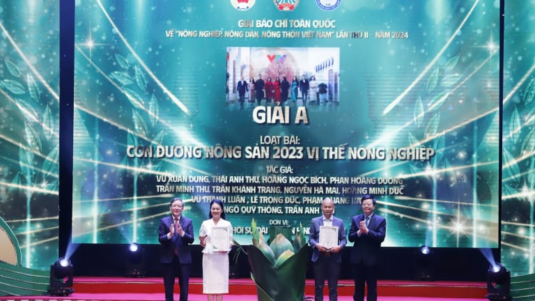 Lễ trao Giải báo chí toàn quốc về nông nghiệp, nông dân, nông thôn Việt Nam lần thứ II năm 2024