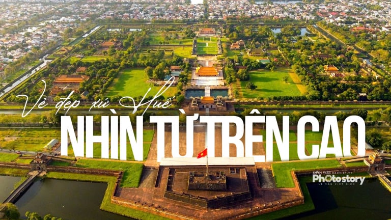 Vẻ đẹp xứ Huế nhìn từ trên cao: Nét cổ kính, thơ mộng hiếm nơi nào có được