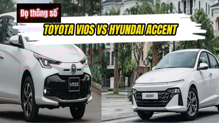 So sánh thông số Hyundai Accent và Toyota Vios: Đâu là lựa chọn 'ngon' dưới 600 triệu đồng chạy dịch vụ? 