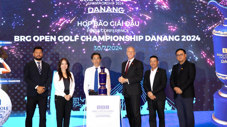 Họp báo Giải Golf Phát triển Châu Á – BRG Open Golf Championship Danang 2024
