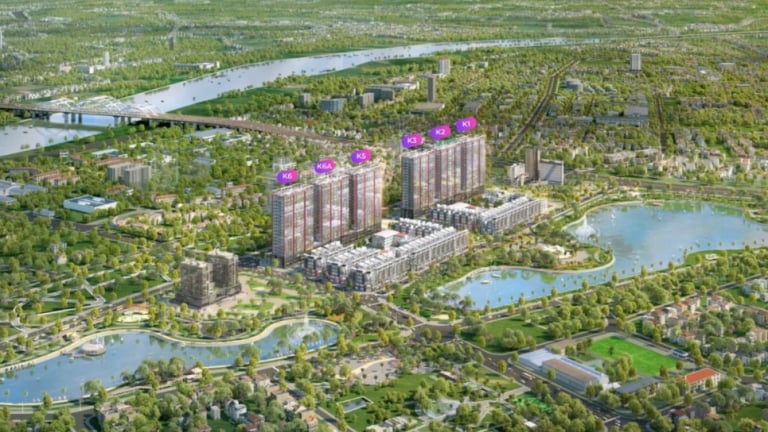Mua Penthouse Khai Sơn City chỉ cần thanh toán 10% sẽ được nhận chiết khấu 9,5 %