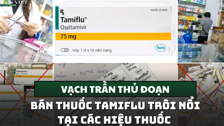 Vạch trần thủ đoạn bán thuốc Tamiflu trôi nổi của các hiệu thuốc 