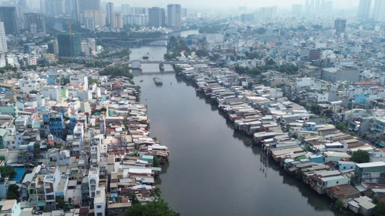 Hàng nghìn hộ dân bờ Bắc kênh Đôi quận 8 TP.HCM sắp thoát cảnh sống tạm