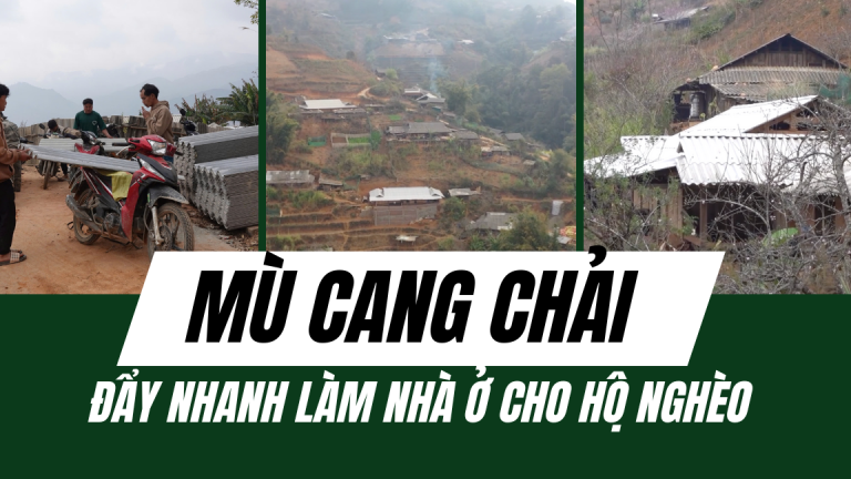 Chung tay xây “tổ ấm” cho hộ nghèo nơi vùng cao Mù Cang Chải (Yên Bái)