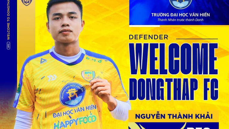 Trung vệ U23 Việt Nam cao 1m87 rời SHB Đà Nẵng, xuống Hạng Nhất thi đấu
