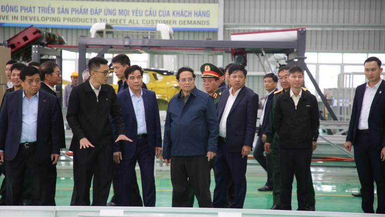 Thủ tướng Chính phủ Phạm Minh Chính: Tập đoàn Thaco cần đổi mới sáng tạo, tăng tốc cùng đất nước phát triển