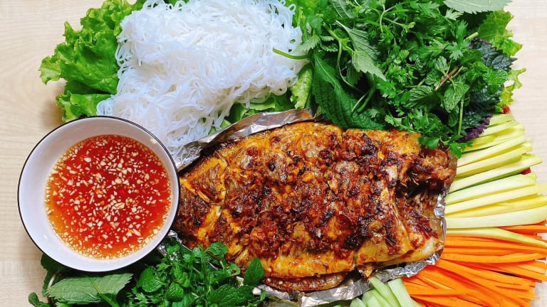 Loại cá giàu selen, ăn vào bổ xương, tốt tim, đem nướng cuốn bánh tráng cực ngon