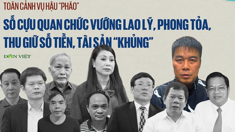 Toàn cảnh vụ Hậu “Pháo”: Số cựu quan chức vướng lao lý; phong tỏa, thu giữ số tiền, tài sản “khủng”