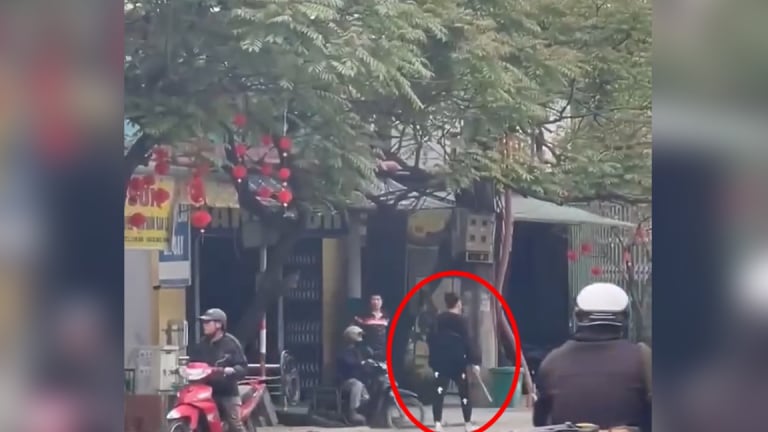 Cảnh sát hình sự vào cuộc xác minh vụ nam thanh niên chém người tới tấp trên đường ở Thanh Hóa