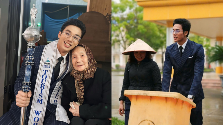 Mister Tourism World 2025 Hưng Nguyễn: “Chưa bao giờ tôi tự ti khi bố làm bảo vệ, mẹ làm lao công…”