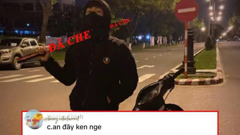 Mời làm việc thanh niên đăng clip vác kiếm lên Tiktok còn ngông cuồng bình luận 'không sợ công an'