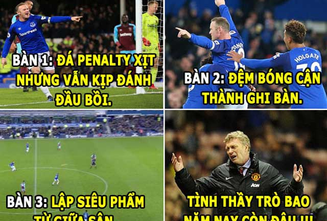 ẢNH CHẾ HÔM NAY (30.11): Rooney vùi dập thầy cũ, Salah gánh Liverpool