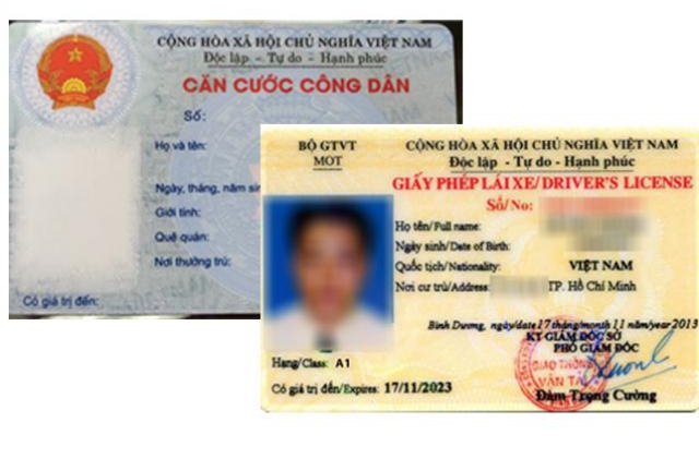 Đổi tên đệm trên CMND, CCCD có phải thi lại bằng lái xe không?