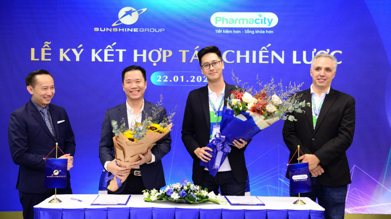 Sunshine Group hợp tác chiến lược với Pharmacity