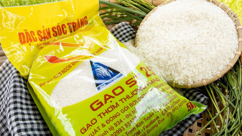 Sau Mỹ, Gạo ST24 và ST25 bị đăng ký nhãn hiệu ở Úc