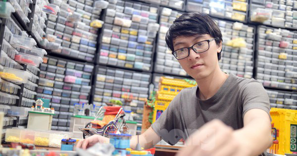 Chàng trai Việt 'đóng' tàu Hoàng Sa, Trường Sa từ mô hình Lego, tri ân ngư dân bám biển