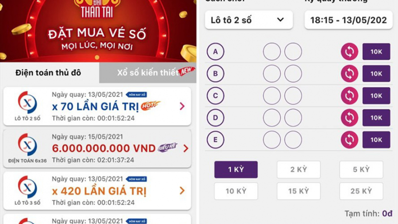 Liên quan đến dịch vụ 'đặt 1 ăn 70', ví điện tử MoMo nói gì?