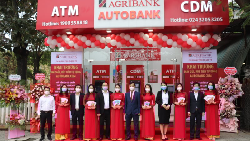 Quảng Trị: Agribank khai trương máy giao dịch tự động AutoBank
