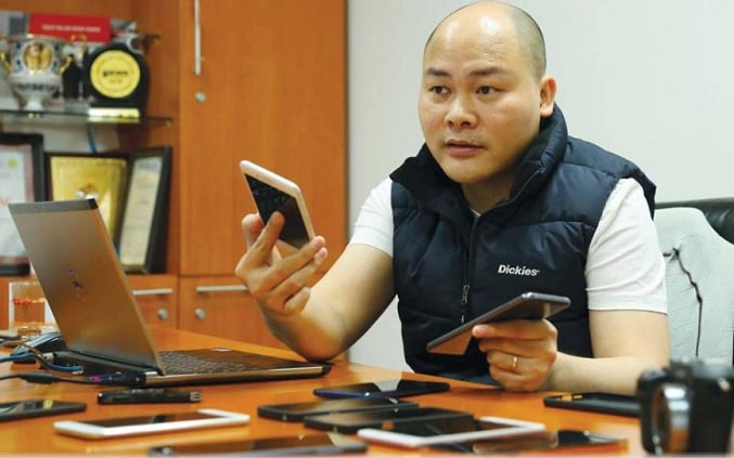 CEO BKAV Nguyễn Tử Quảng tuyên bố bất ngờ về bảo mật điện thoại Bphone