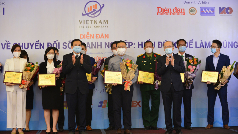 DPM nhận danh hiệu TOP Doanh nghiệp có năng lực cạnh tranh tốt nhất năm 2021