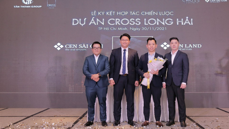 Cen Land phân phối độc quyền thị trường phía Bắc dự án Cross Long Hải