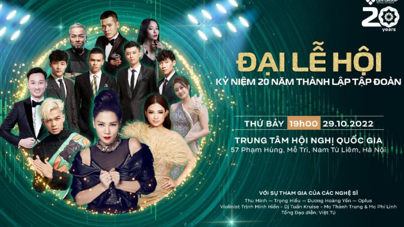 Cen Group tổ chức Đại lễ hội “Hiện thực hóa triệu ước mơ” nhân dịp 20 năm thành lập