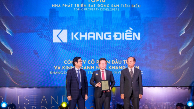 Khang Điền (KDH): Doanh nghiệp có sản phẩm đạt Thương hiệu quốc gia Việt Nam 2022