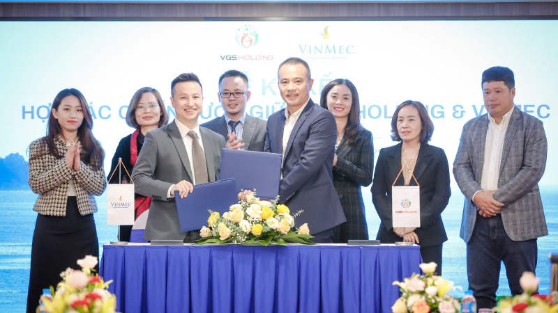 Vinmec hợp tác chiến lược với VGS Holding - chăm sóc sức khoẻ toàn diện cho các golfer