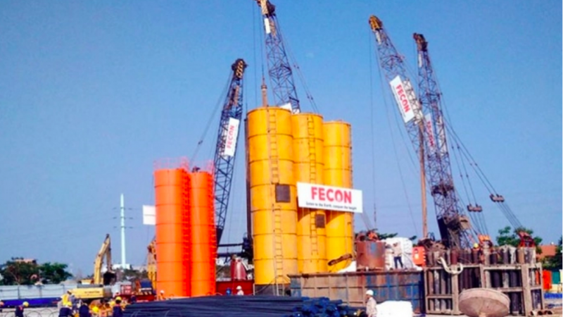 FECON bất ngờ trúng gói thầu gần 400 tỷ tại dự án Cảng quốc tế Lạch Huyện