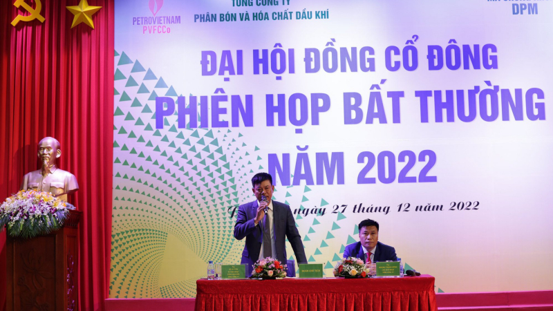 DPM chốt thông qua mức chia cổ tức 7.000/CP năm 2022