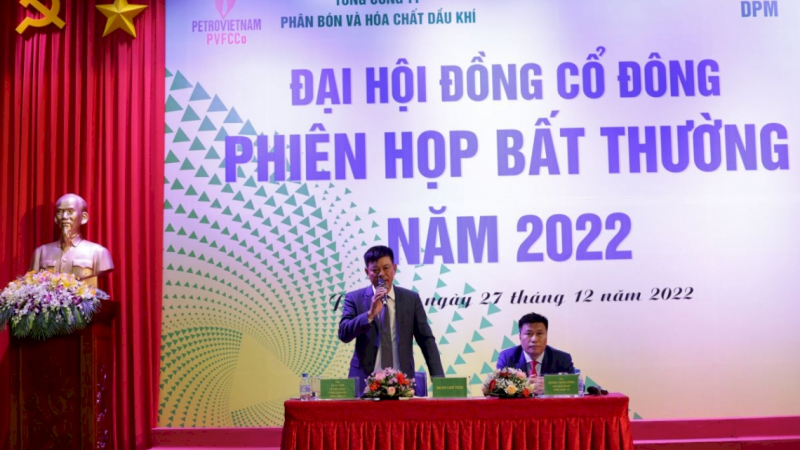 DPM chốt thông qua mức chia cổ tức 7.000/cp năm 2022