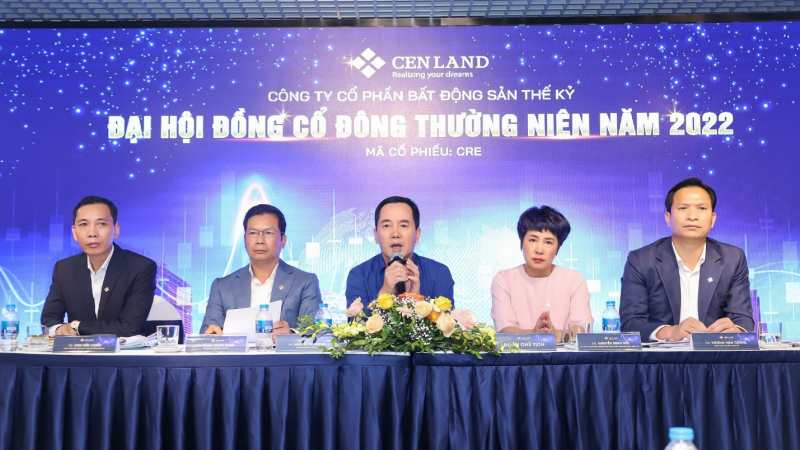 ĐHĐCĐ Cen Land 2022: Tự tin với kế hoạch doanh thu 2022 đạt 8.500 tỷ đồng