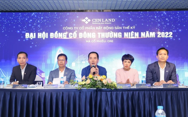 ĐHĐCĐ Cen Land: 'Cổ đông cứ yên tâm, những lúc khó khăn Cen Land có rất nhiều tiền'