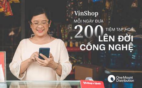 Hành trình lên 'số 1' của VinShop và mục tiêu số hóa 1,4 triệu tạp hóa Việt Nam