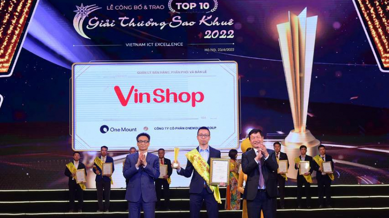VinShop - ứng dụng trụ cột giúp One Mount được Google vinh danh