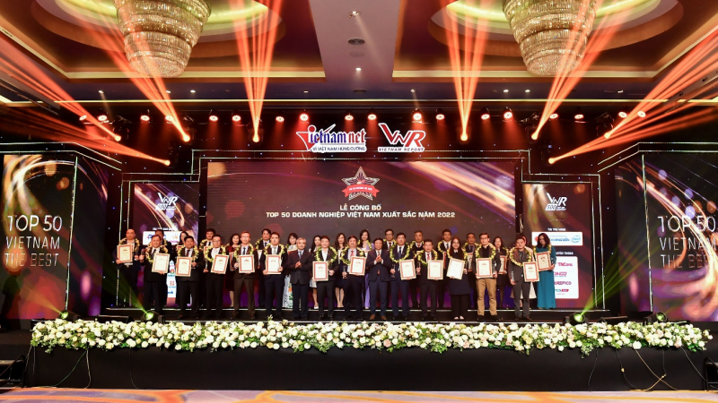 Tập đoàn Khang Điền (KDH) lần thứ 4 liên tiếp đạt Top 50 Doanh nghiệp Việt Nam xuất sắc