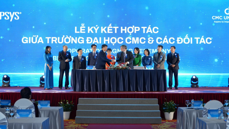 Trường Đại học CMC và Synopsys thúc đẩy công tác nghiên cứu và đào tạo 