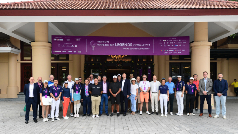 Giải golf Vinpearl DIC Legends Vietnam 2023: Tiền thưởng 'khủng' lên đến 31 tỷ đồng