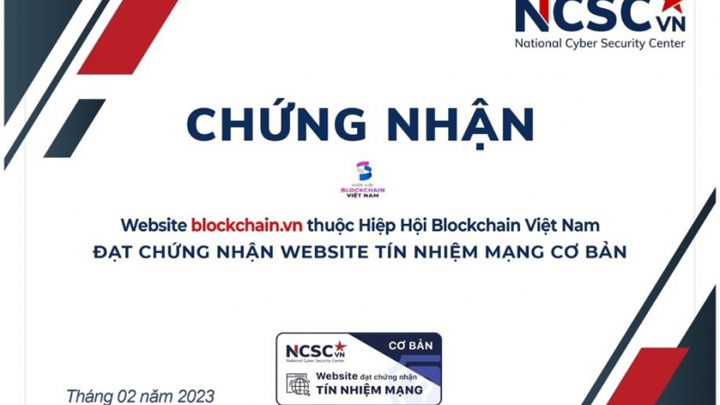 Miễn nhiệm chức vụ Phó Chủ tịch Hiệp hội Blockchain Việt Nam đối với ông Huy Nguyễn