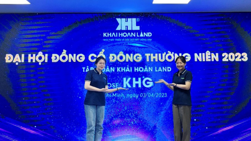 Bvote đồng hành cùng Đại hội đồng cổ đông KHG 2023 