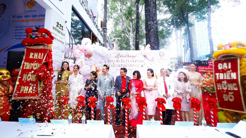 Tưng bừng khai trương DHA Healthcare Clinic và DHA Beauty Clinic