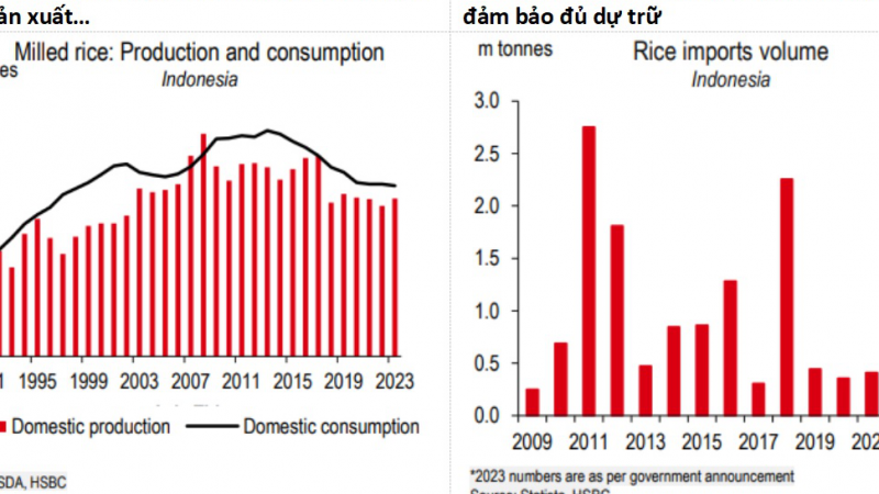 HSBC: Dự báo cuối năm 2023 El Nino mạnh lên, tác động vượt khỏi lĩnh vực nông nghiệp