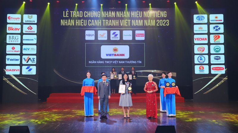 Vietbank vào Top 10 Nhãn hiệu cạnh tranh Việt Nam 2023